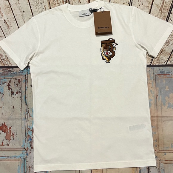 Burberry Men Tshirt TB with tiger XL